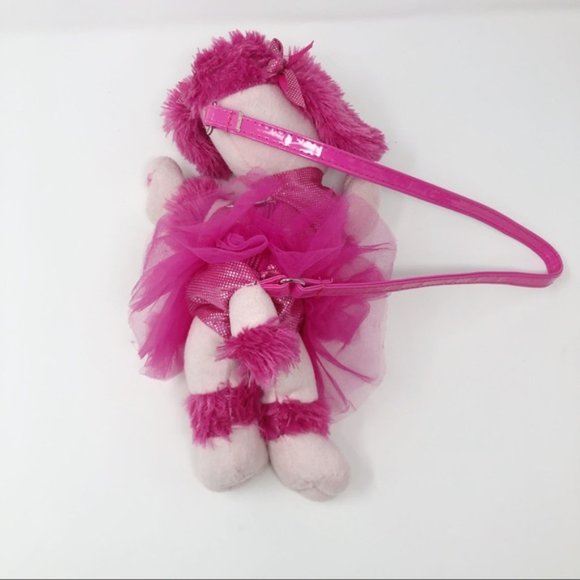 Poochie & Company Dog Poodle Pink Girls Purse - Picture 6 of 12